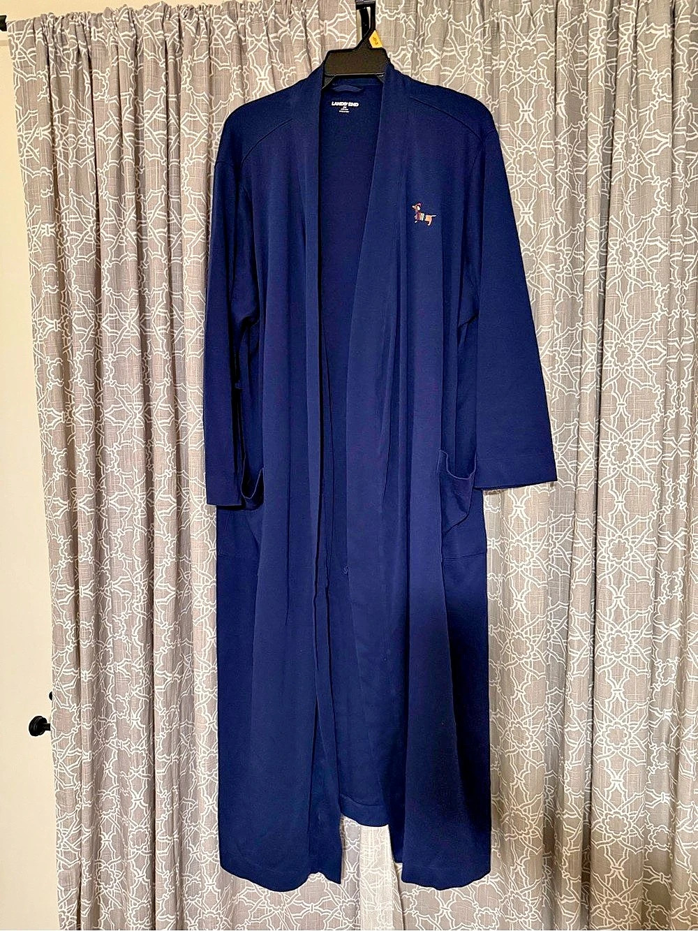 Land's End Long Robe in Blue Size 2X Like New